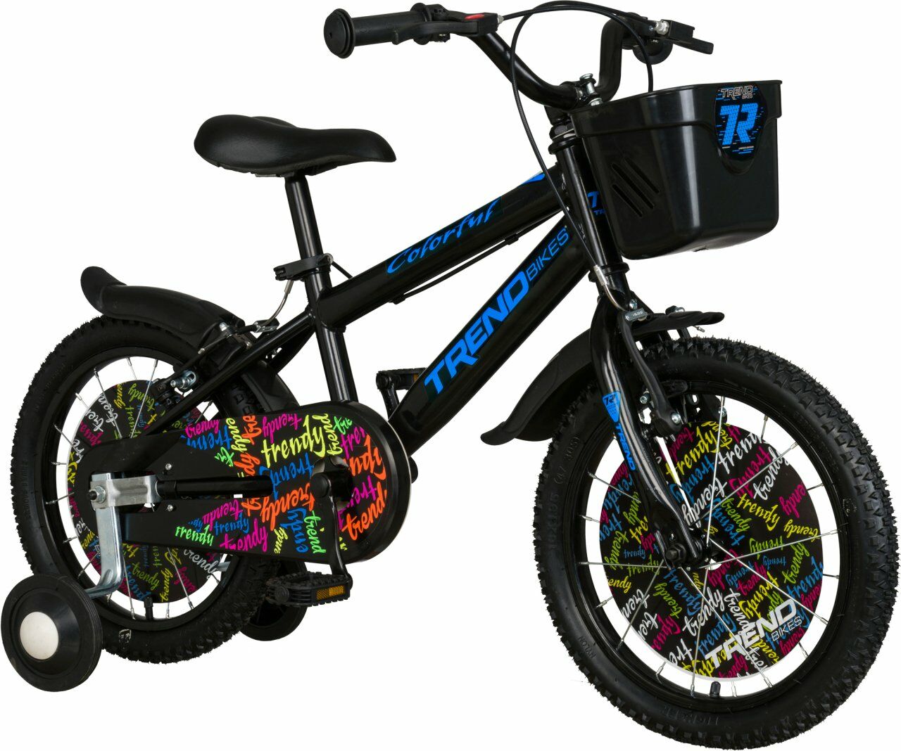 Trendbisiklet Bmx Black 16 Jant Çocuk Bisikleti, 4-6 Yaş