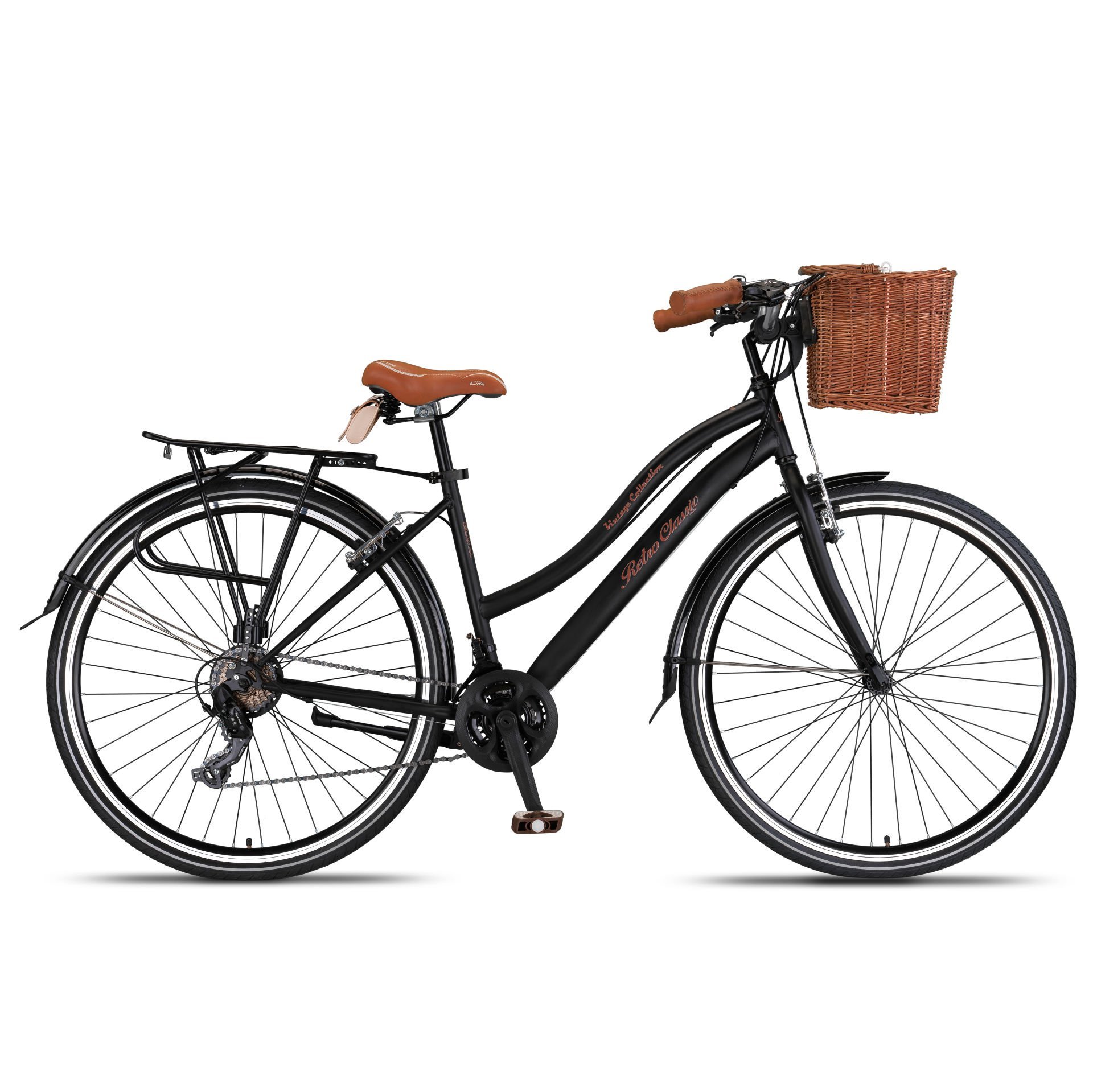 Retro Classic 28 Jant 21 Vites SHIMANO Bisiklet, Şehir Bisikleti, Vintage Classic Bisiklet 28.828-S-KA-05