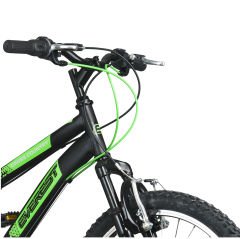 Everest Cross 20 Jant Amortisörlü Bisiklet, 21 Vites Çocuk Bisikleti, CNC Alüminyum Jant, Boy 115-135 cm