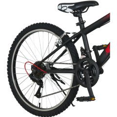 Everest Cross 24 Jant Amortisörlü Bisiklet, 21 Vites Bisiklet, CNC Alüminyum Jant, Boy 140 -160 cm,