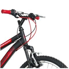 Everest Cross 24 Jant Amortisörlü Bisiklet, 21 Vites Bisiklet, CNC Alüminyum Jant, Boy 140 -160 cm,