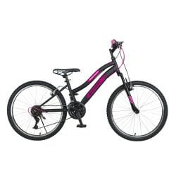 Everest Cross Lady 24 Jant Amortisörlü Bisiklet, 21 Vites Bisiklet, CNC Alüminyum Jant, Boy 140 -160 cm,