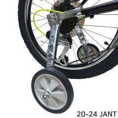 Trendbisiklet 20 Jant Bisiklet Denge Tekeri ve Aparatı - ( Yeni Model - 20 jant Vitesli Bisiklete Uyumlu )