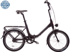 ROG PONY CLASSIC 3 VİTESLİ KATLANABİLİR SİYAH ŞEHİR BİSİKLETİ Siyah