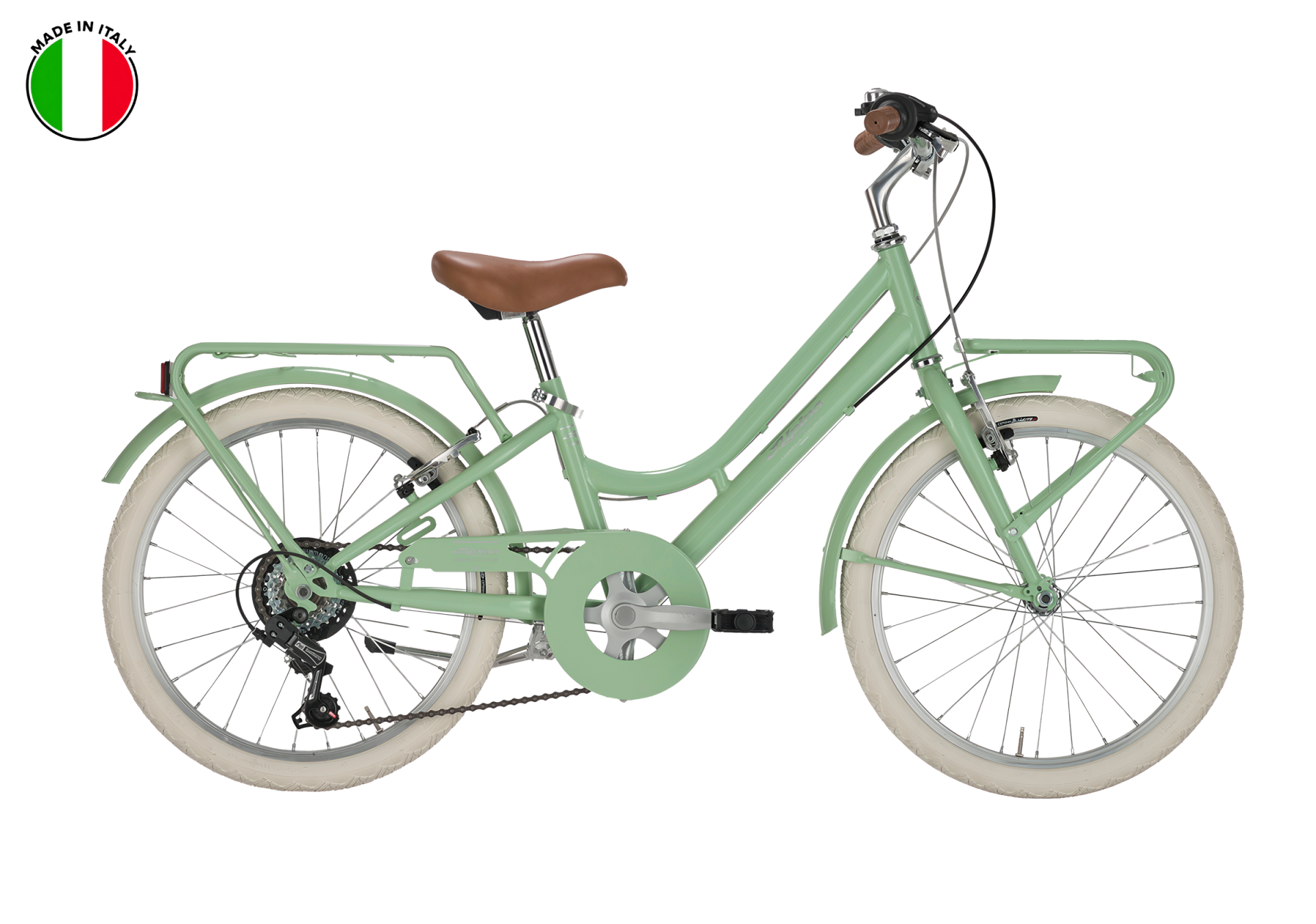 Alpina Milly Italy, 20'' Jant, 6 Vitesli Çocuk Bisikleti (Made in Italy)-krem