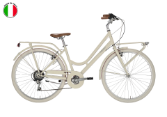 Alpina Milly Italy, 26'' Jant, 6 Vitesli Şehir Bisikleti (Made in Italy) KREM