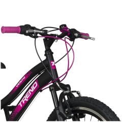 Trendbisiklet Cross Country 20’’ Çift Kat Alüminyum Jant Önden Amortisörlü, 21 Micro Shift Vites Kız Çocuk Bisikleti 20.414-S-F