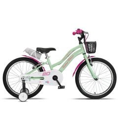 Trendbisiklet Retro Classic 20 Jant 6-9 Yaş Mint Yeşili-Fuşya, Çocuk Bisikleti
