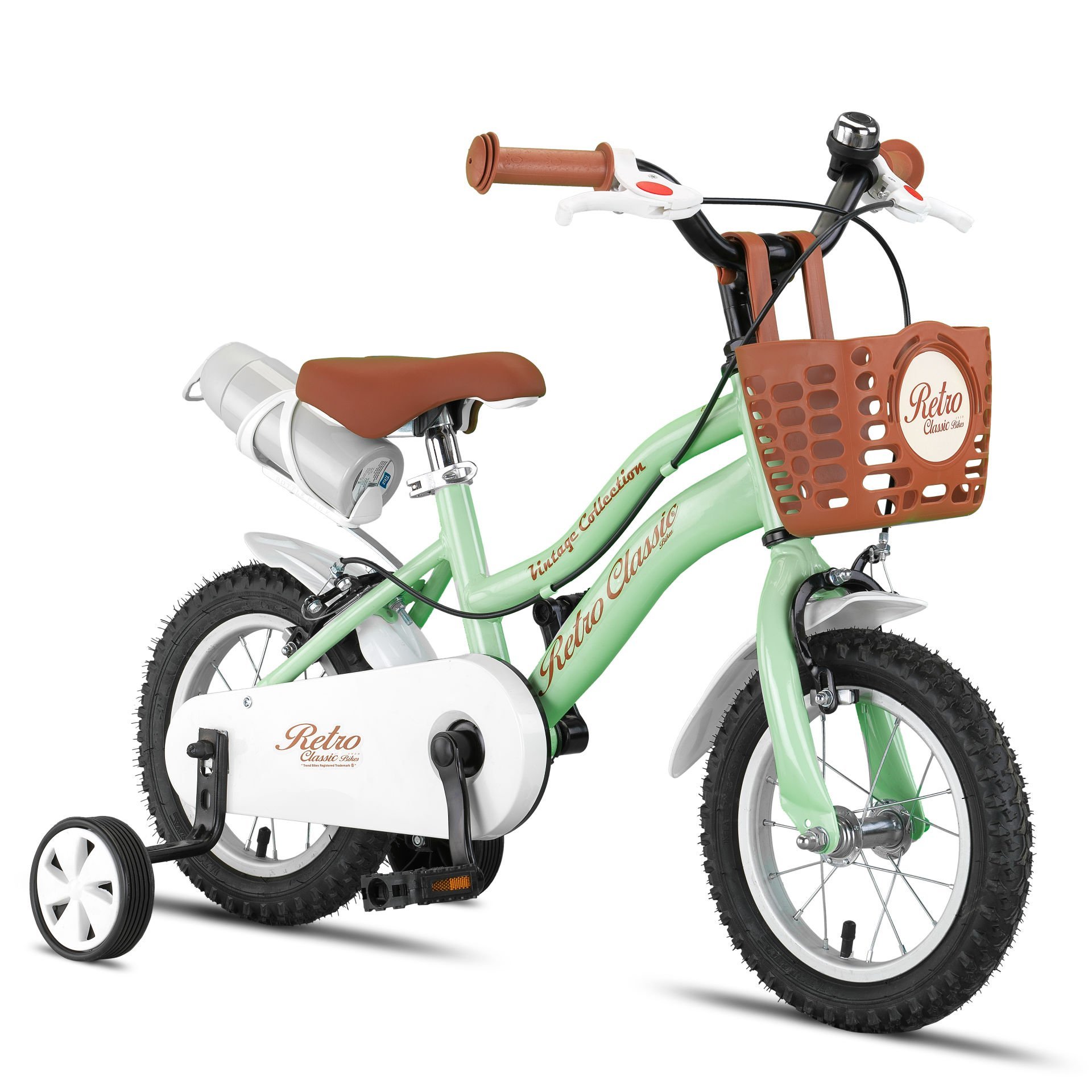 Trendbisiklet Retro Classic 12 Jant Çocuk Bisikleti 2-4 Yaş Çocuk Bisikleti, Unisex