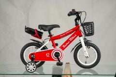 Trendbisiklet Retro Classic 12 Jant Çocuk Bisikleti 2-4 Yaş Çocuk Bisikleti, Unisex Kırmızı