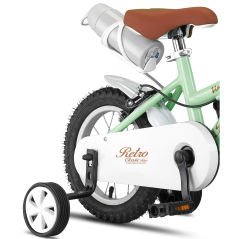 Trendbisiklet Retro Classic 12 Jant Çocuk Bisikleti 2-4 Yaş Çocuk Bisikleti, Unisex Mint Yeşili