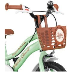 Trendbisiklet Retro Classic 12 Jant Çocuk Bisikleti 2-4 Yaş Çocuk Bisikleti, Unisex Mint Yeşili