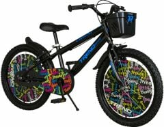 Trendbisiklet Bmx Black 20 Jant Çocuk Bisikleti, 6-9 Yaş Çocuk