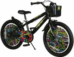 Trendbisiklet Bmx Black 20 Jant Çocuk Bisikleti, 6-9 Yaş Çocuk