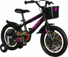 Trendbisiklet Bmx Black 16 Jant Çocuk Bisikleti, 4-6 Yaş Siyah-Turucu
