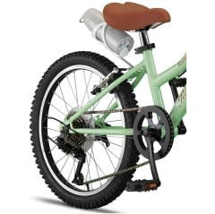 Trendbisiklet RETRO 20 Jant Vitesli Çocuk Bisikleti, 6-9 Yaş (115-135 cm) Unisex Mint Yeşili