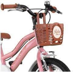 Trendbisiklet Retro Classic 16 Jant Çocuk Bisikleti 4-6 Yaş Çocuk Bisikleti, Unisex Pembe