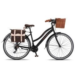 Retro Classic 28 Jant 21 Vites SHIMANO Bisiklet, Şehir Bisikleti, Vintage Classic Bisiklet 28.828-S-KA-03