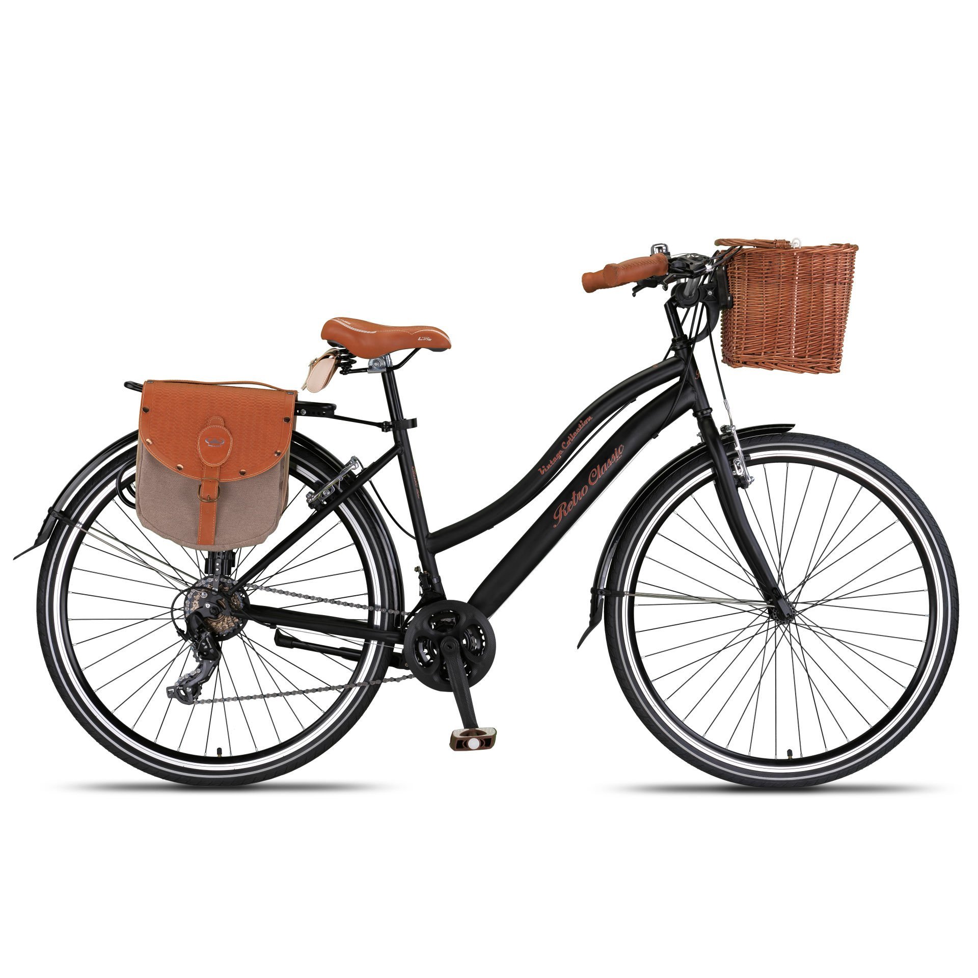 Retro Classic 28 Jant 21 Vites SHIMANO Bisiklet, Şehir Bisikleti, Vintage Classic Bisiklet 28.828-S-KA-06