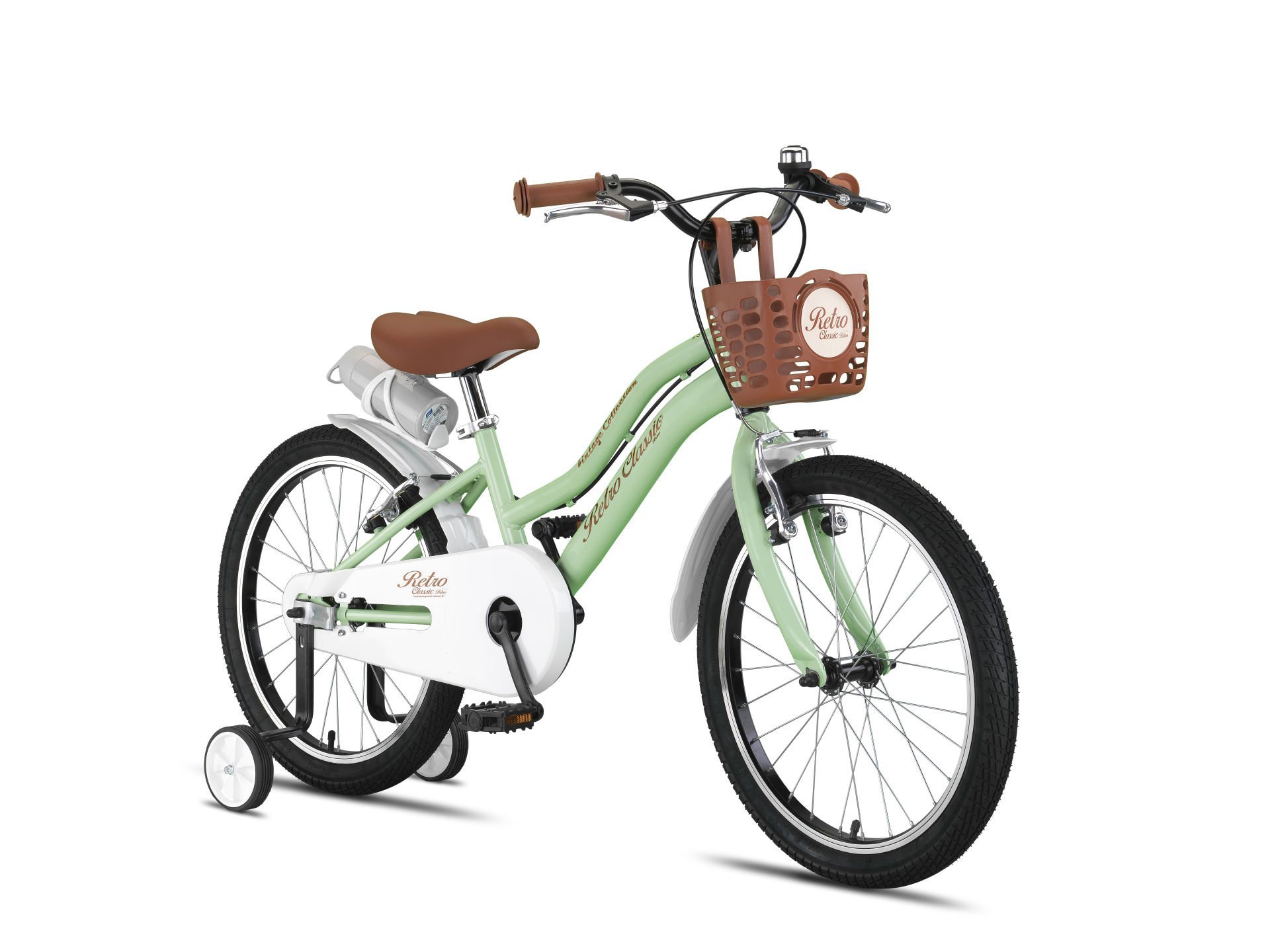 Trendbisiklet Retro Classic 20 Jant 6-9 Yaş , Çocuk Bisikleti Mint Yeşili