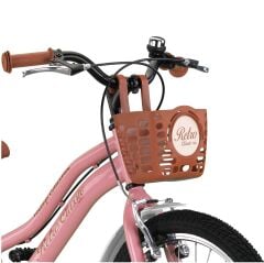 Trendbisiklet Retro Classic 20 Jant 6-9 Yaş , Çocuk Bisikleti Pembe
