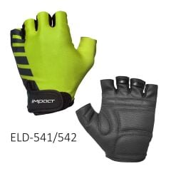 Trendbisiklet Impact Yetişkin Bisiklet Eldiveni Neon Yeşil-Siyah - L